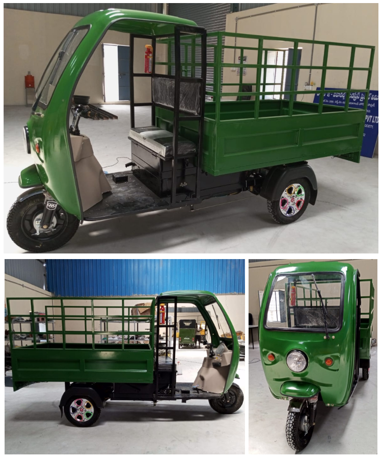 E-Rickshaw Loader Green